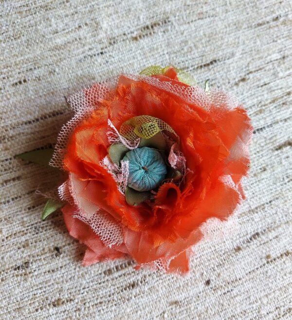 Broche "Rose"