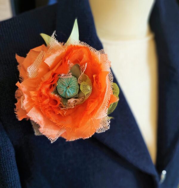 Broche "Rose" - Image 2