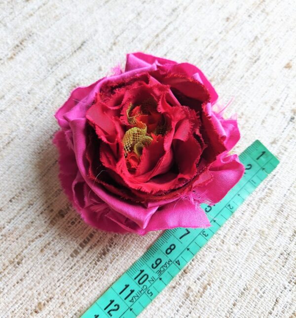 Broche "Rose foncée" - Image 3